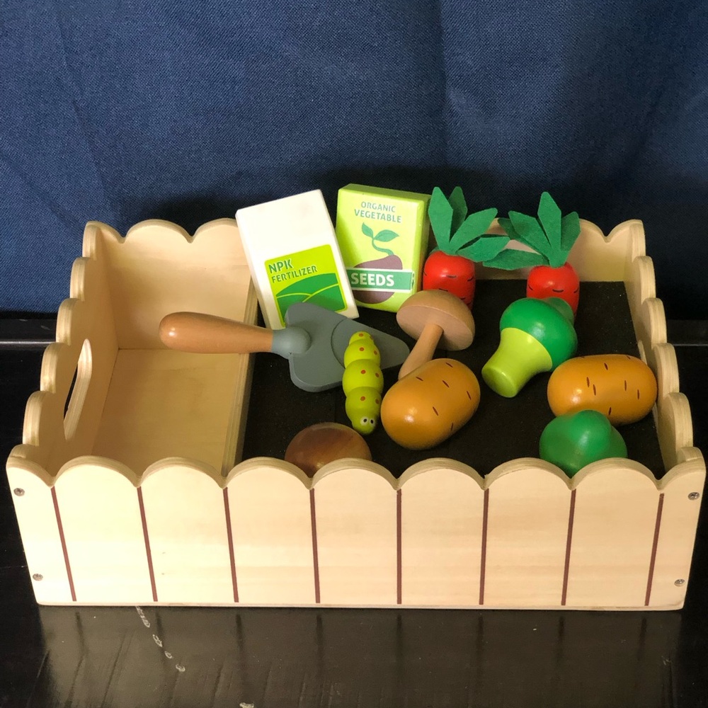 NEW! Vegetable Garden Play set! Montessori